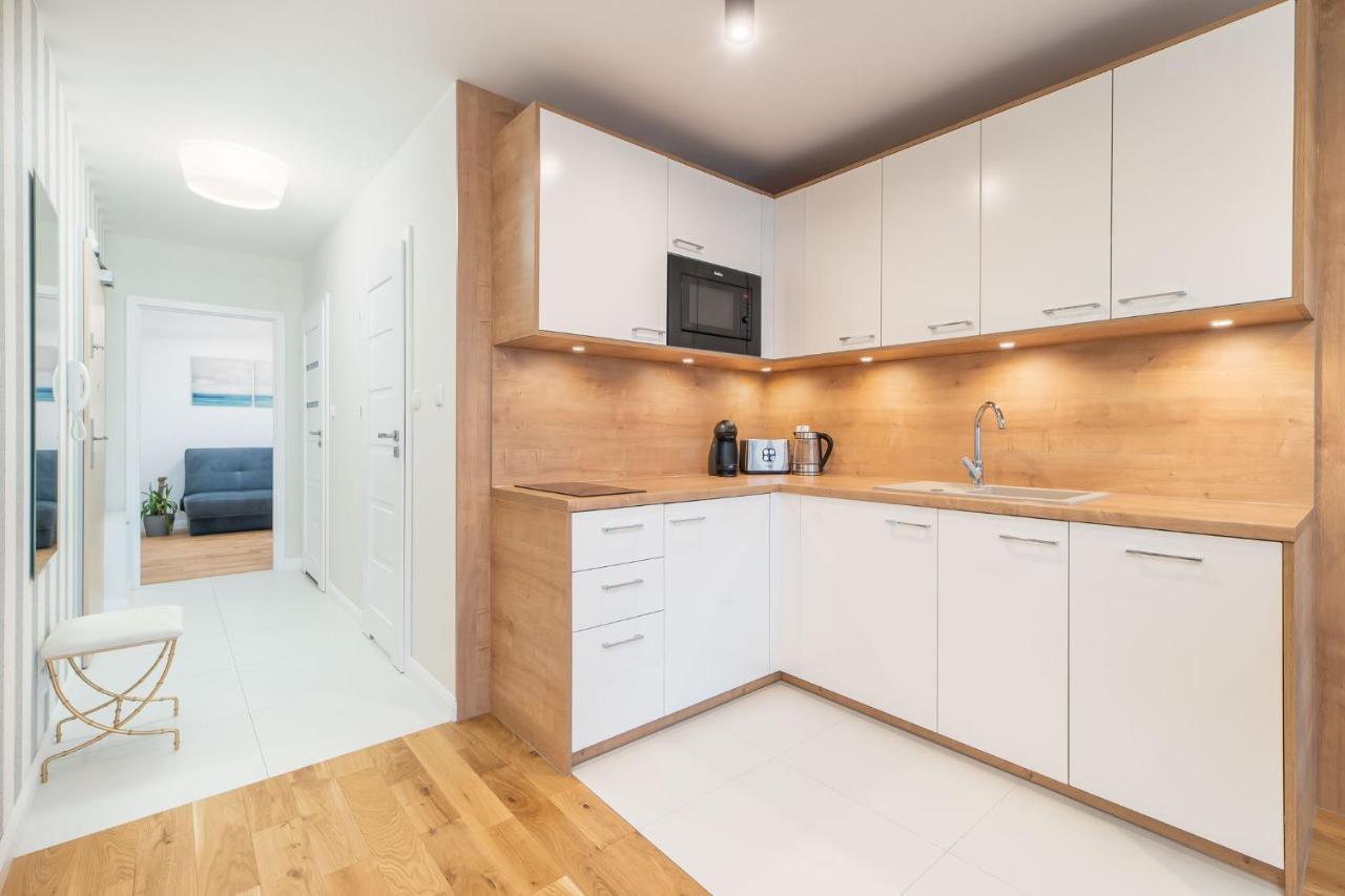 Apart111 Apartament Rodzinny 3 Pokoje - 2 Sypialnie- Sauna, Silownia Kołobrzeg Eksteriør bilde