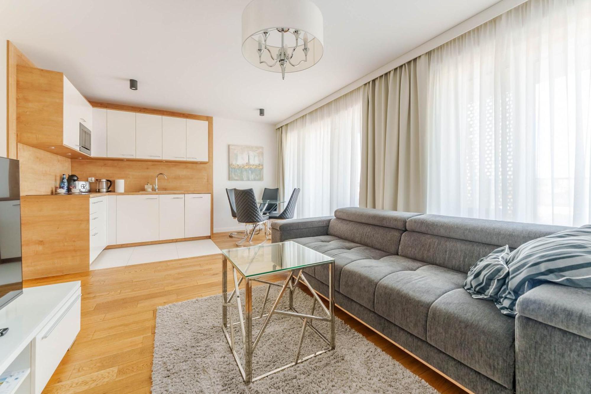 Apart111 Apartament Rodzinny 3 Pokoje - 2 Sypialnie- Sauna, Silownia Kołobrzeg Eksteriør bilde